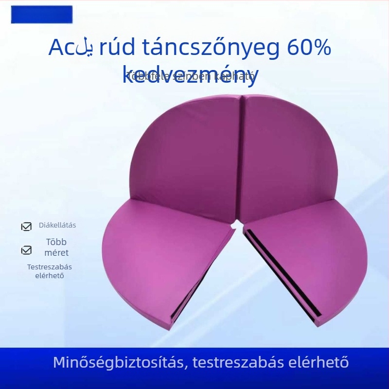 Pilón-tánc és légi jóga védő matrac, vastított, hajtogatható tornaszőnyeg