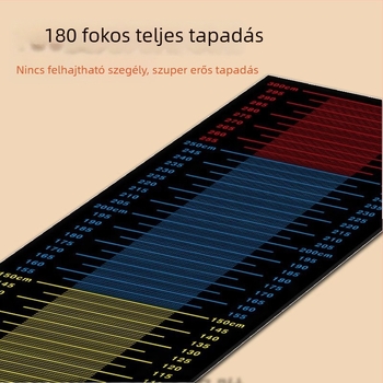 Álló távolugrás-tesztmatrac, csúszásmentes, vastított, otthoni használatra