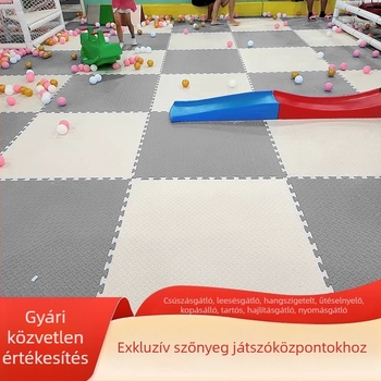 Gyerekeknek készült összekapcsolható EVA hab matrac levélmintával Taekwondo és tánc edzéshez