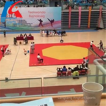 Harci harcművészeti Taekwondo tekerhető matrac, torna és cheerleading