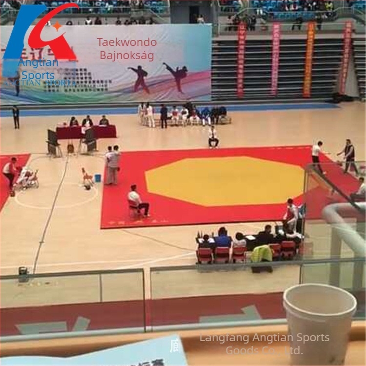 Harci harcművészeti Taekwondo tekerhető matrac, torna és cheerleading