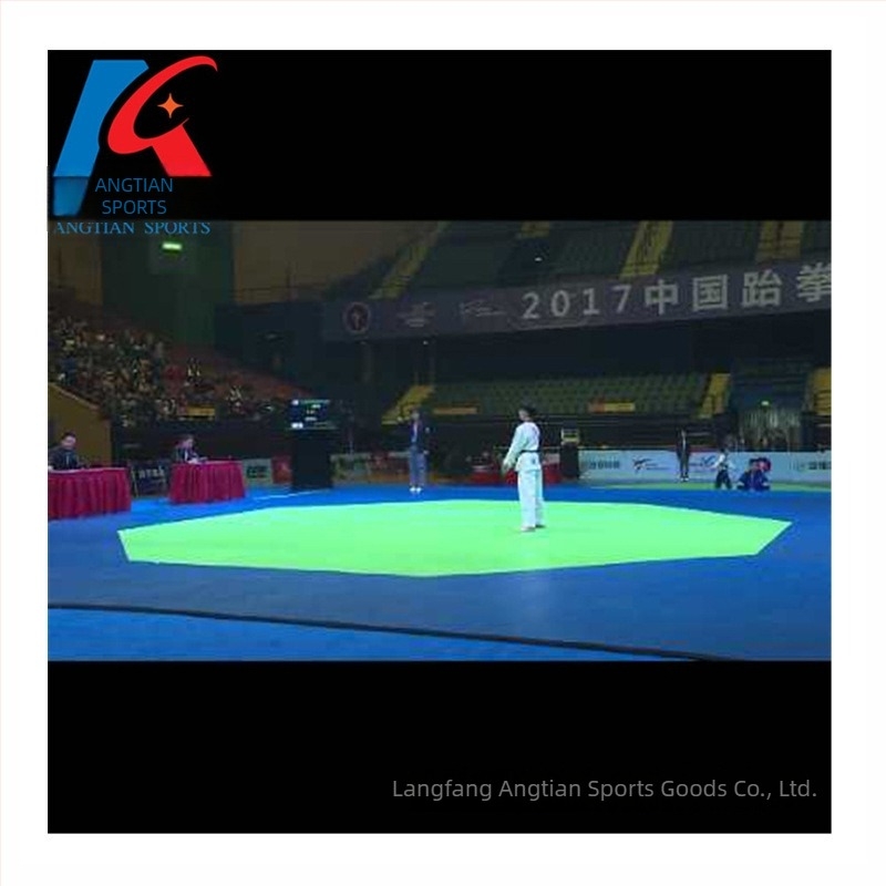 Harci harcművészeti Taekwondo tekerhető matrac, torna és cheerleading