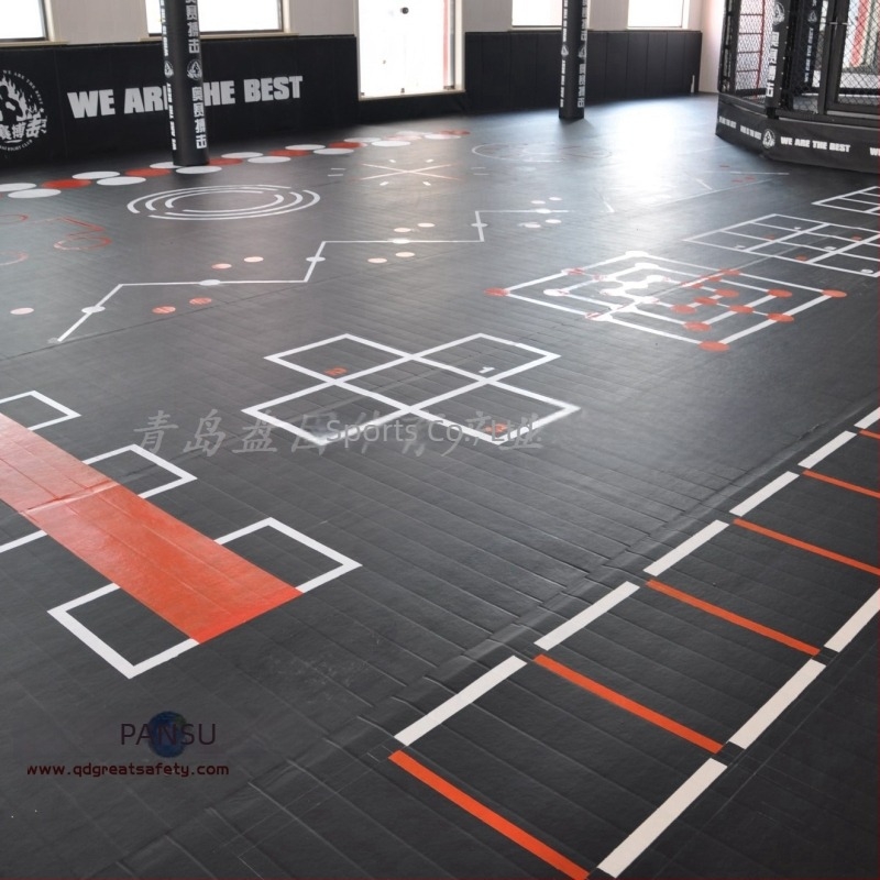 Brazil Jiu-Jitsu edzőmatrac, Taekwondo harci matrac, csúszásmentes roll-up alátét harcművészetekhez