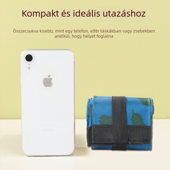 Nylon 3D-s utazási tároló táska nyomtatott mintával, japán stílusú, összecsukható, hordozható utazásokhoz és bevásárláshoz
