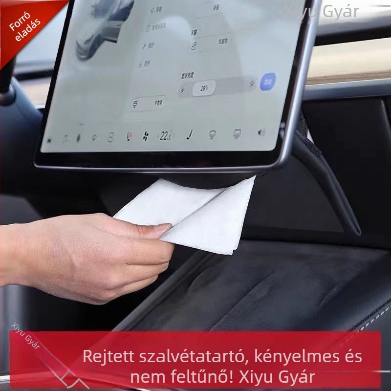 Tesla belső szalvétatartó Model 3, Model Y és Model X számára