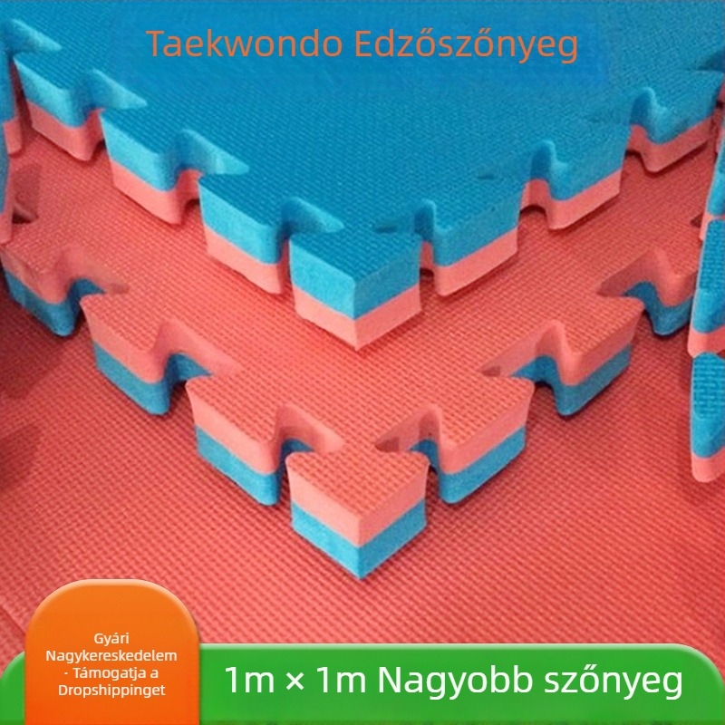 Nagy sűrűségű EVA Taekwondo pad, összerakható hablapokkal edzéshez harcművészetek és tánc számára