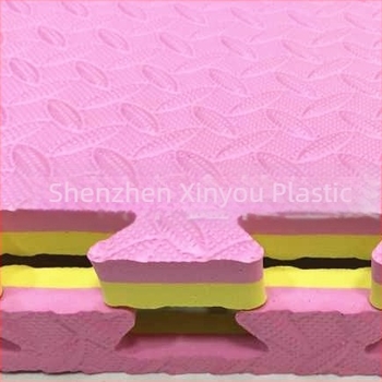 Taekwondo EVA habból készült padlómat, 100×100 cm, vastagság 2–4 cm