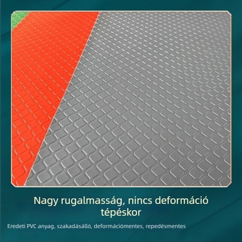 Négyzetes mintázatú csúszásmentes PVC padlómat beltéri edzőteremhez, sportcsarnokhoz, játszótérhez, uszodához és folyosóhoz