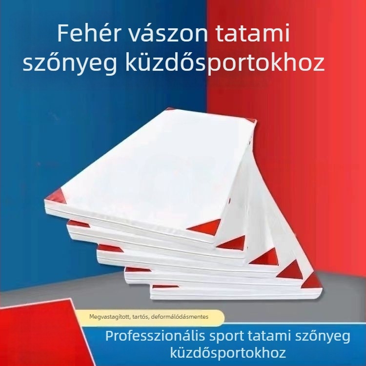 Harcművészeti matrac, tornatermi matrac, taekwondo matrac, edzőmatrac, sport matrac, szivacs matrac, jóga ütéscsillapító matrac, aerobik matrac