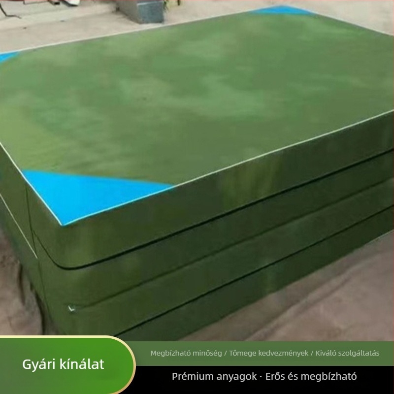Többcélú gimnasztikai matrac vászon felülettel, szivacsmagos – Taekwondo, tánc és edzések