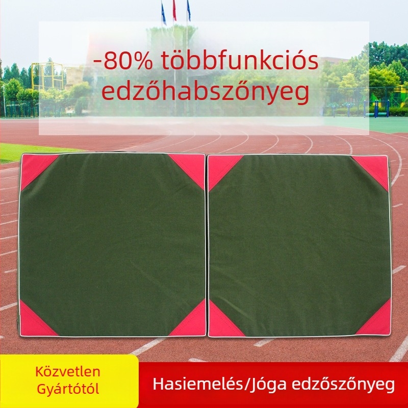 Összecsukható szivacs matrac hasizomgyakorlatokhoz, taekwondo edzéshez és tánchoz