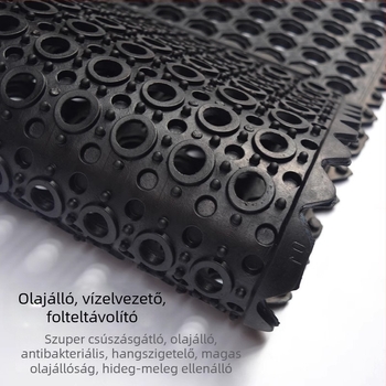 Vastagított konyhai gumialátét, anti-fatigue, csúszásmentes, olajálló, moduláris összekapcsolható padlóhoz szállodákhoz és gyárakhoz