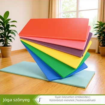 Csúszásmentes gyermekeknek készült tánc- és gimnasztikai matrac habszivacsból, otthoni jóga- és edzőmatrac, vastag, 120×60×3 cm vagy 140×60×3 cm, méret és vastagság testre szabható