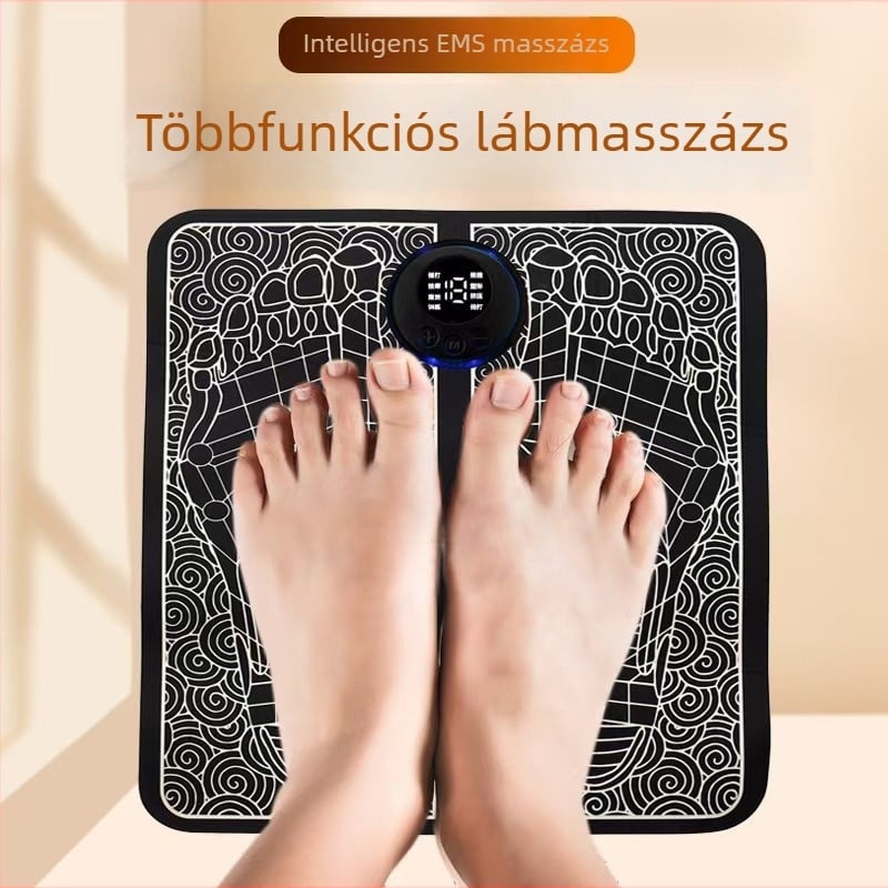 Otthoni használatú EMS lábmasszírozó matrac akupunktúrás pontmasszázs funkcióval