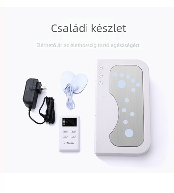 EMS gyógyító pulzusos lábmasszírozó infravörös fűtéssel — lábmasszázs párna USB töltéssel
