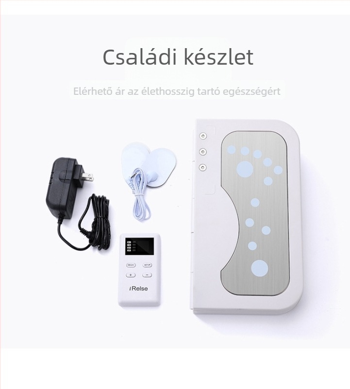 EMS gyógyító pulzusos lábmasszírozó infravörös fűtéssel — lábmasszázs párna USB töltéssel