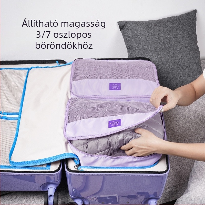 msquare Utazáshoz készült ruhatároló táska, összenyomható dzseki tároló