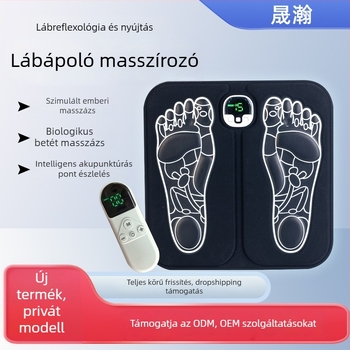 Otthoni talpmasszírozó EMS mikroáram-stimulációval és akupunktúra-pontmasszázs párna