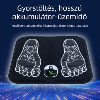 Otthoni talpmasszírozó EMS mikroáram-stimulációval és akupunktúra-pontmasszázs párna