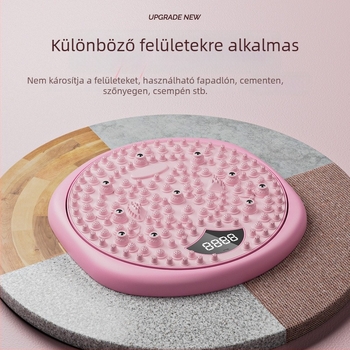 Deréktörcs korong intelligens számlálóval, akupressziós tábla és talpmasszázs