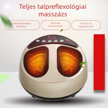 Yiyang talpmasszírozó távirányítóval, automatikus fűtéssel, infravörös terapeiával, dagasztó és légpárnás masszázzsal