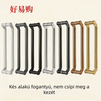 Üvegtajtó fogantyú, rozsdamentes acél penge formájú fogantyú, keretes profilú ajtó fogantyú, sarokfogantyú, csúszóajtóhoz való fogantyú, modern minimalist stílus