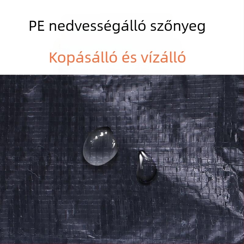 CM-092 Hatszögletű PE talajtakaró a sátor aljának védelmére