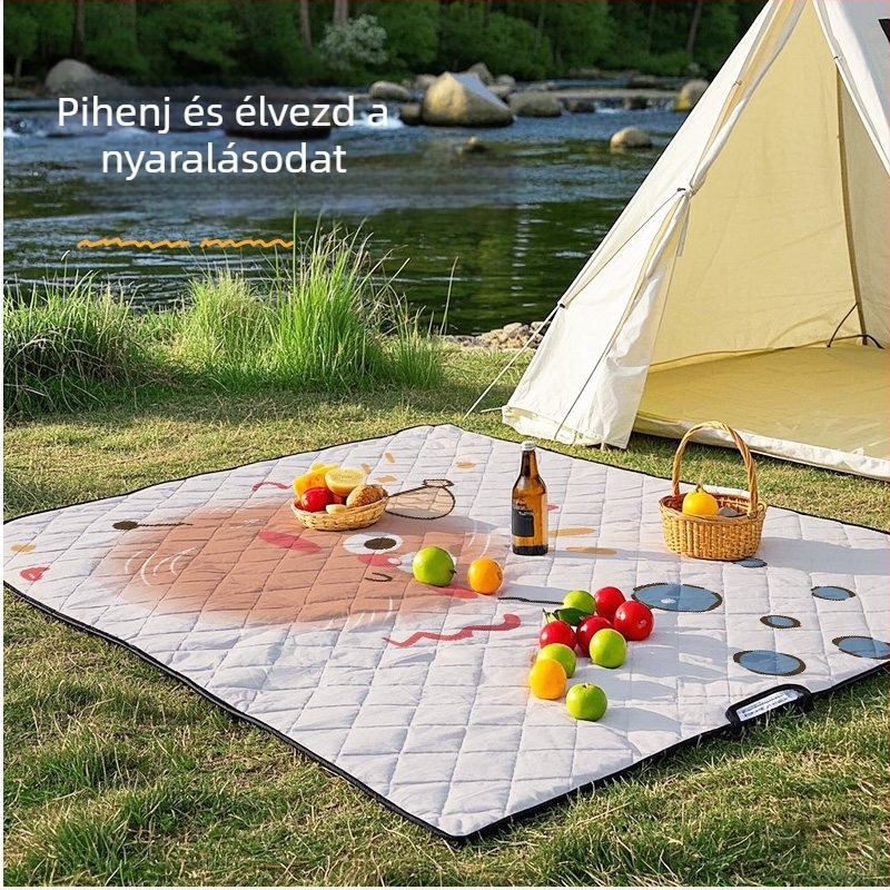 2026-os új kültéri hordozható piknik matrac, nedvességálló és vízálló, ideális strandhoz, fűhöz és szabadtéri sétákhoz