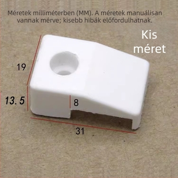 Műanyag‑acél ablakok anti‑süllyedés blokk, nyitható ablak emelő blokk, emelő blokk, távtartó párna, műanyag‑acél ablak tartozékok