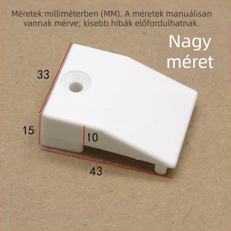 Műanyag‑acél ablakok anti‑süllyedés blokk, nyitható ablak emelő blokk, emelő blokk, távtartó párna, műanyag‑acél ablak tartozékok