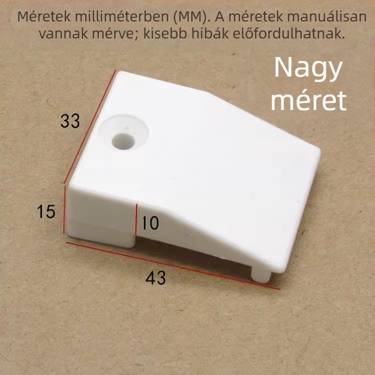 Műanyag‑acél ablakok anti‑süllyedés blokk, nyitható ablak emelő blokk, emelő blokk, távtartó párna, műanyag‑acél ablak tartozékok