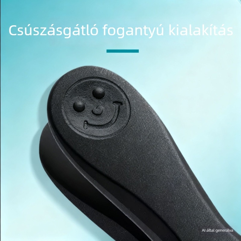 Mosolyarcú ferde körömvágó, antisplash védelem, hegyes állkapocs a köröm hornyokhoz, vastag, kemény manikűr eszköz