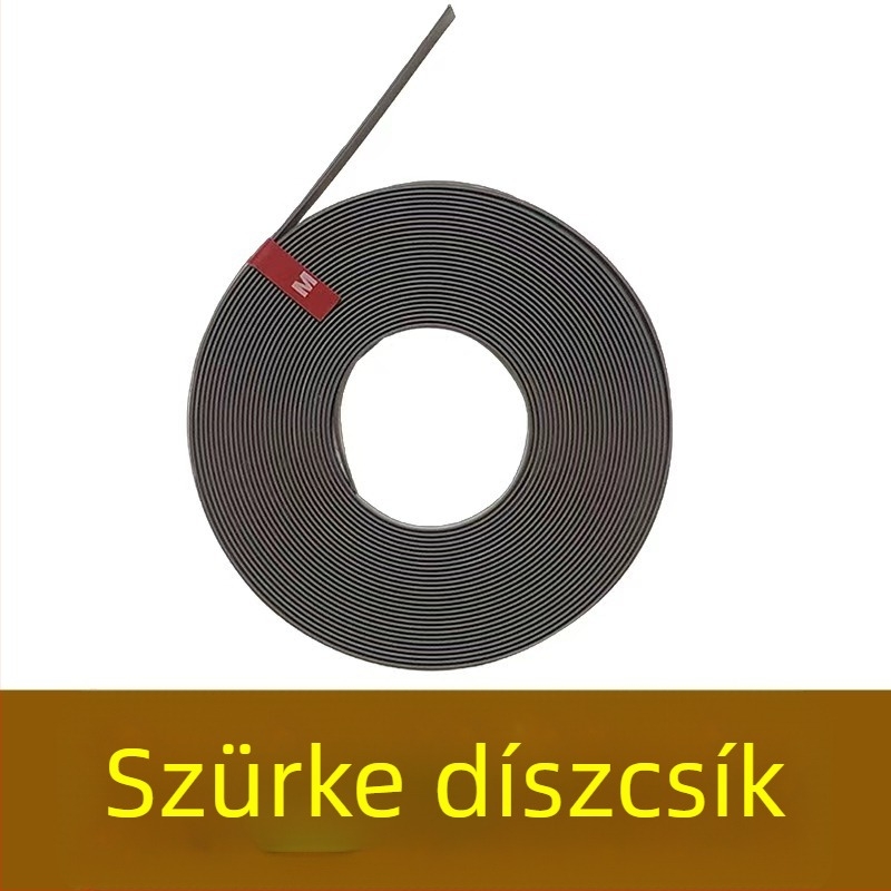 Mágneses, láthatatlan szúnyogháló ajtóhoz, öntapadós zárócsíkkal és dekoratív mágneses szalaggal – fúrás nélkül