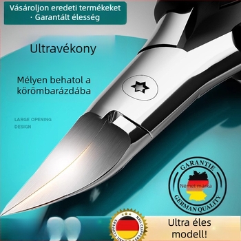 Ferde csőrű körömvágó olló, pedikűr eszköz onychomikóziához