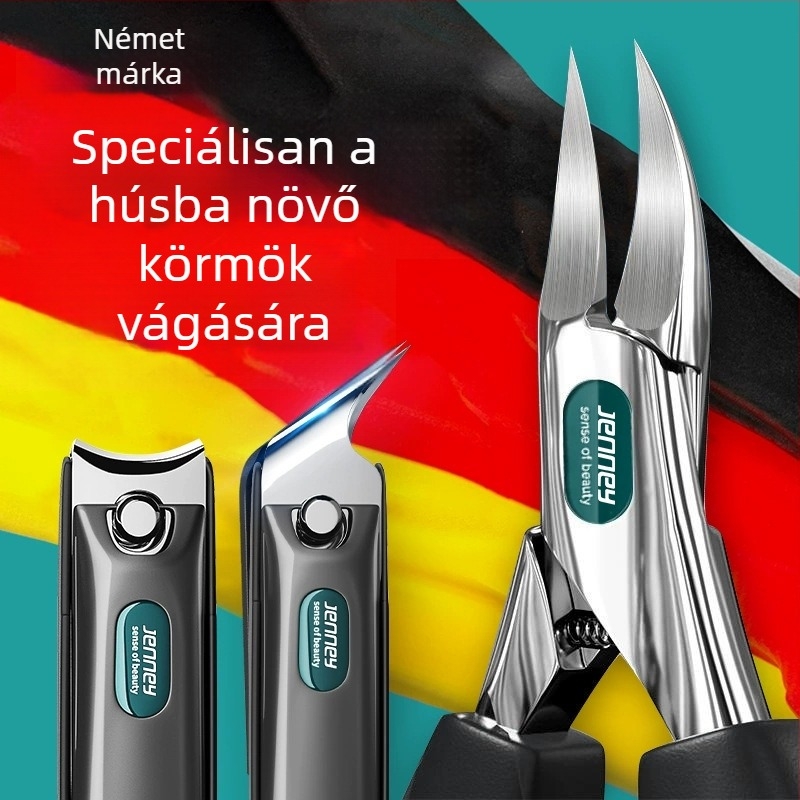 Sascsőrű körömvágó olló, körömolló – pedikűr eszközök, speciális olló a lábujj körmök vágásához