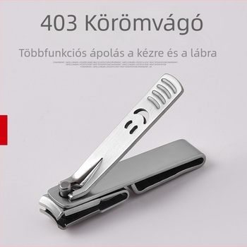 Hengke Rozsdamentes acélból készült nagy körömvágó – hordozható manikűr eszköz