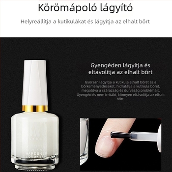 Körömépítő olaj sorozat: kalciummal dúsított alapozó olaj, tápláló olaj, köröm fényesítő olaj, lágyító, 15 ml