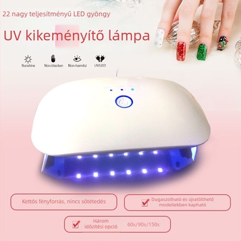 UV-lámpa géllakhoz — hordozható, kézi és asztali fényterápiás lámpa