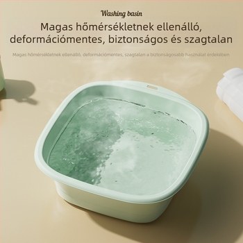 Összecsukható mosóedény arcmosáshoz, hordozható utazásokhoz, kollégiumi és otthoni használatra, alkalmas terhes nők és babák számára, nagy, közepes és kicsi méretekben