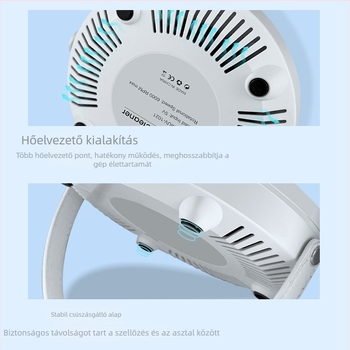 Mini brushless turbina porszívó körömápoláshoz, 6000 rpm, erős szívás, hordozható