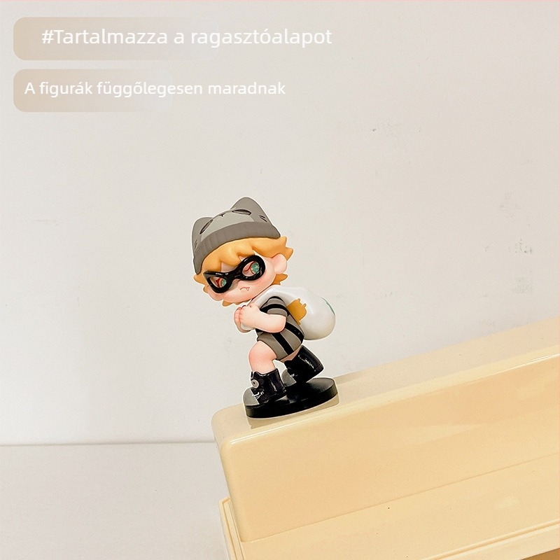 Dóra figura kiállító vitrín otthoni használatra, átlátszó akril kijelző doboz LEGO figurákhoz és rejtett dobozokhoz