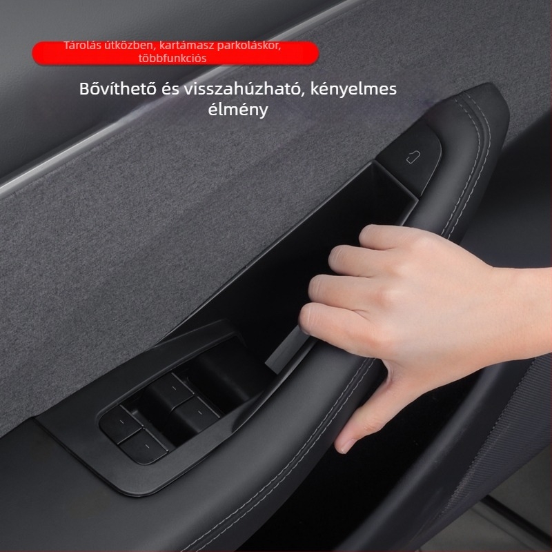 Tesla Model 3/Y Ajtókilincs tároló doboz — kompakt belső autóorganizátor