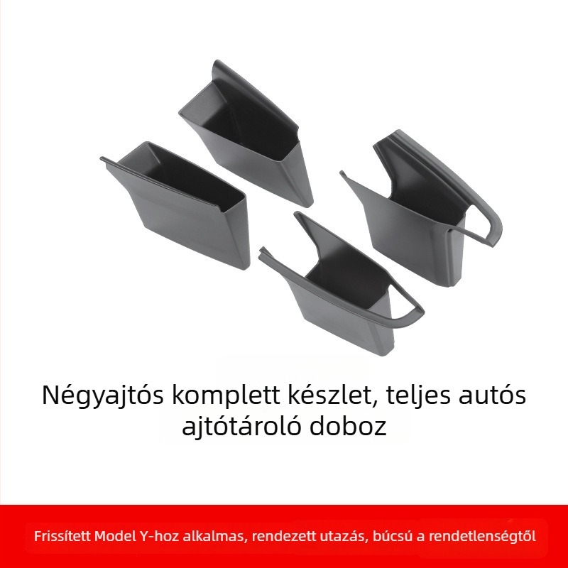 Tesla Model 3/Y Ajtókilincs tároló doboz — kompakt belső autóorganizátor