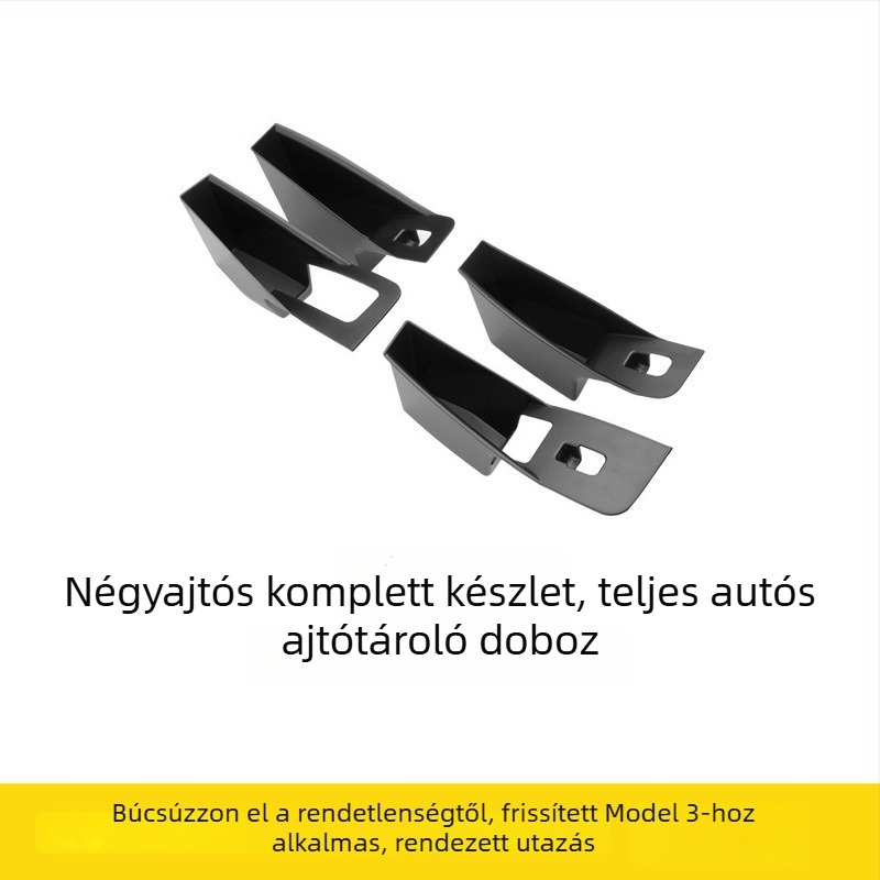 Tesla Model 3/Y Ajtókilincs tároló doboz — kompakt belső autóorganizátor