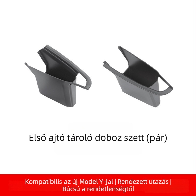 Tesla Model 3/Y Ajtókilincs tároló doboz — kompakt belső autóorganizátor