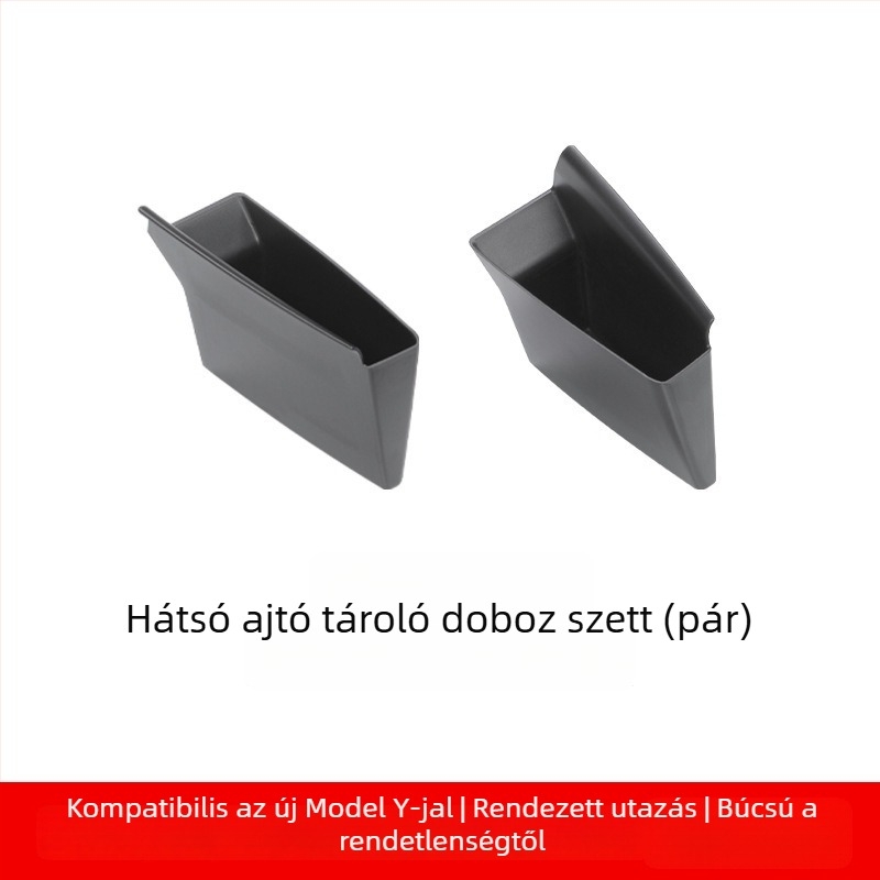 Tesla Model 3/Y Ajtókilincs tároló doboz — kompakt belső autóorganizátor