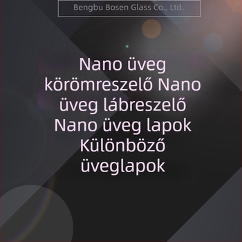 Bonson Üvegből készült körmreszelő és lábreszelő - polírozás és csiszolás