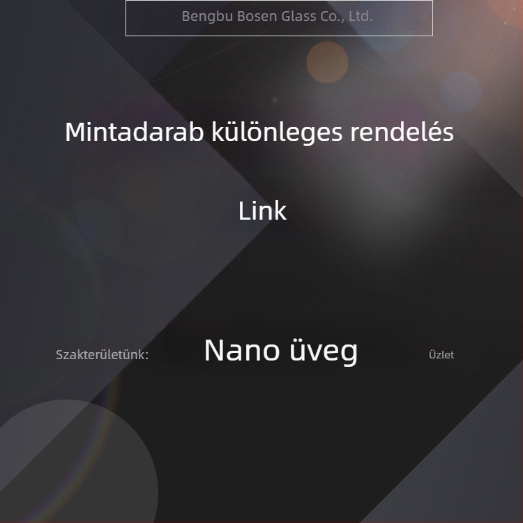 Bonson Üvegből készült körmreszelő és lábreszelő - polírozás és csiszolás