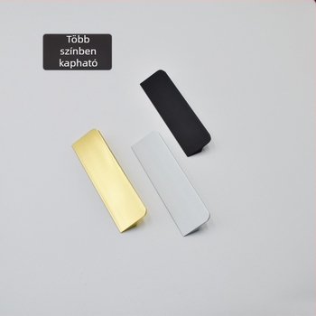 Űr-alumínium bútorgomb, matt kivitel, modern minimalista skandináv stílus, európai dizájn, szerelési furatok 64/96/128 mm