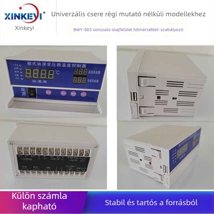 BWY-804A Intelligens digitális kijelzős RS485 olajfelületi hőmérséklet-szabályzó transzformátorhoz